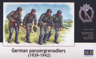 Produktbild von Master Box Ltd. Deutsche Panzergrenadiere 1939-42  2333513