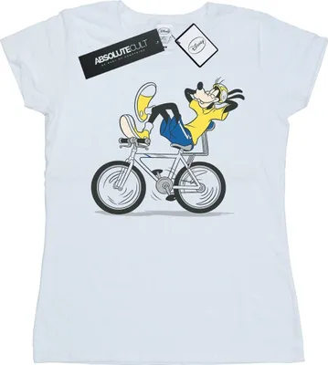 Image de Disney - T-shirt "Tour De Goofy" pour femme BI31306 (L) (Blanc)