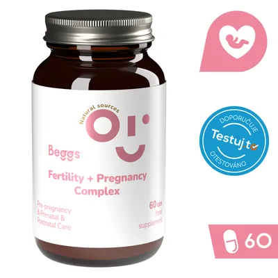Immagine prodotto di Beggs Fertility + Pregnancy COMPLEX, 60 kapslí
