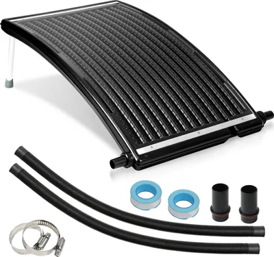 Produktbild von Jayseuw Solar Poolheizung – Gebogene Solar-Heizung für Pool, 15 L, Ø38 mm, Poolzubehör