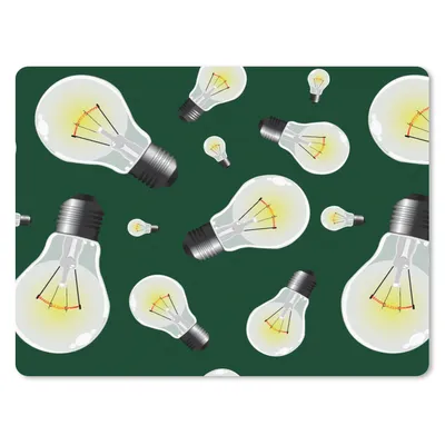 Produktbild von MuchoWow® Mauspad Mousepad Lampen - Muster - Licht 40x30 cm - Mousepads - Maus Mat - Pad - Mausunterlage - Anti Rutsch