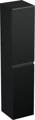 Obrázek produktu pro Koupelnová skříňka vysoká Jungborn TRENTA černá matná 35 x 161,8 x 35 cm