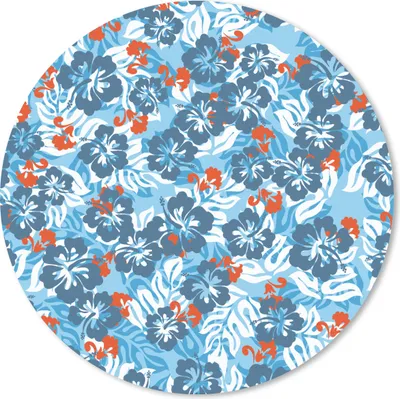 Produktbild von MuchoWow® Mauspad Mousepad Hawaii - Blumen - Hibiskus - Sommer 40x40 cm - Mousepads - Maus Mat - Pad - Mausunterlage - Schreibtisch Accessoires