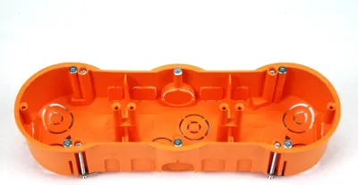 Produktbild von 5 Stück Hohlwanddose 3-fach Schalterdose Abzweigdose Hohlraumdose Ø 60 x 45 mm