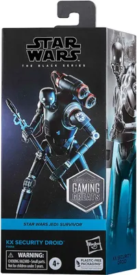 Produktbild von Star Wars: Droids Black Series Actionfigur - KX Security Droid 15 cm
