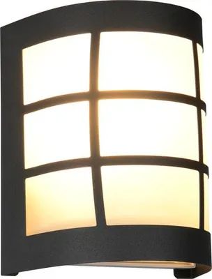 Produktbild von Reality R26456132 Sintra E27 Wandleuchte Schwarz Matt IP44