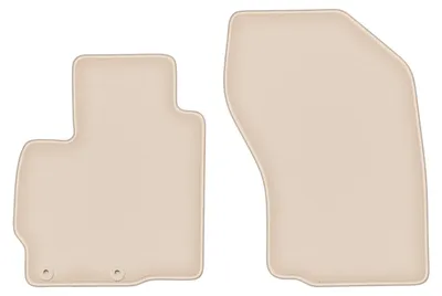 Produktbild von DURBAN Beige Velours-Fußmatten vorne für Citroen C4 Aircross Crossover (2012-2017)