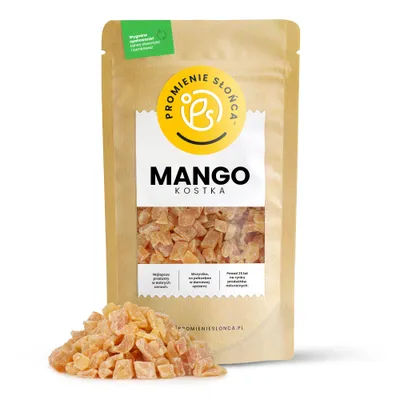 Zdjęcie produktu dla Mango Kandyzowane Kostka 500 g