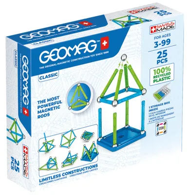 Obrázek produktu pro Geomag Classic GM275, Hračka s neodymovým magnetem, 3 rok/roky, Vícebarevný
