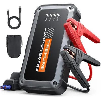 Obrázok produktu pre Powerbank Starthilfe 5000A naštartovanie vozidiel (do 9,0 litra benzínu / 8,5 litra naftu) s LED svietidlom