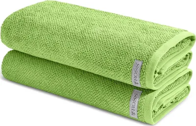 Produktbild von Ross Selection 2 X Duschtuch im Set Weiche Frottee-Qualität für besten Komfort, Hohe Saugkraft und schnelle Trocknung, Stilvolles Design mit gewebter Bordüre