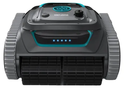 Obrázok produktu pre Čistič bazénov, bezdrôtová prevádzka, inteligentné plánovanie trasy, kapacita batérie 6400 mAh, 3315 (110–240 V)