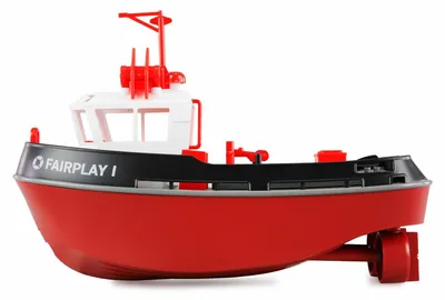 Produktbild von Fairplay I Schlepper Boot 1:72 RTR schwarz, Amewi 26109