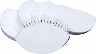 Produktbild von Wimpern-Trainingsschwämmchen, 10 Stk. White Premium Lashes