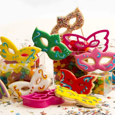 Immagine prodotto di Taglierine per maschere di Carnevale 2pz
