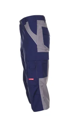 Productafbeelding van PLANAM Plaline 3/4 broek, verkrijgbaar in verschillende kleuren, maat: XXL; kleur: marineblauw / zink