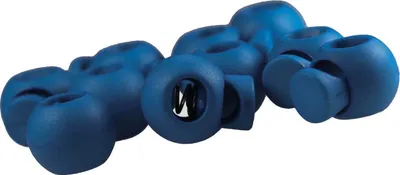 10 x Kordelstopper blau