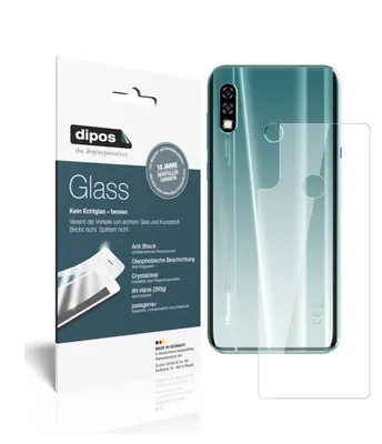Produktbild von 2x Schutzfolie für Hisense Infinity H30 Rückseite - Anti-Shock 9H Folie dipos Glass Kunststoffglas