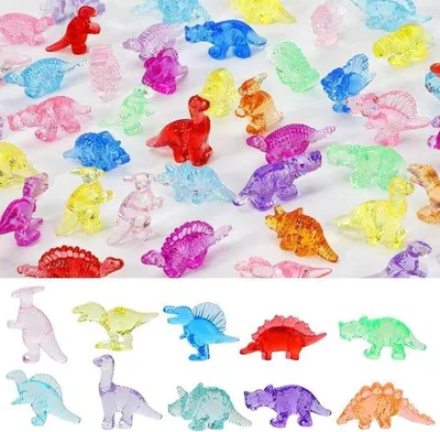 Immagine prodotto di Piccoli dinosauri giocattolo, 30 pezzi, mini
