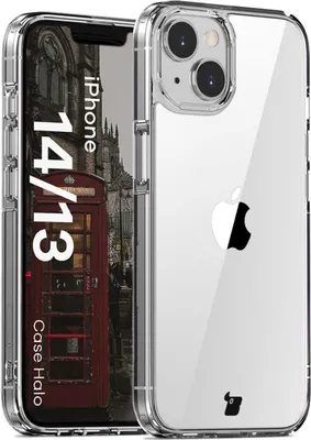 Produktbild von Halo Bizon Tasche für iPhone 14 / 13, transparent