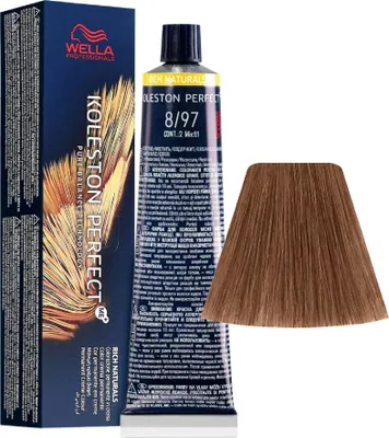 Immagine prodotto di Wella Koleston Perfect Me+ Rich Naturals 8/97 Biondo Chiaro Cendré Sabbia 60ml