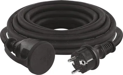 Obrázek produktu pro Prodlužovací kabel s gumovým pláštěm, 5 m, IP44, H07RN-F3G, 15 mm², pro venkovní použití