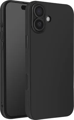 Immagine prodotto di Avizar, custodia protettiva per Apple iPhone 16 in silicone ultrasottile, nero