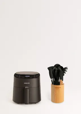 Produktbild von PACK AIR FRYER PRO COMPACT 3.5 L + Küchenutensilien-Set