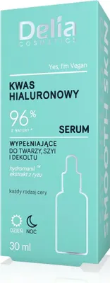 Zdjęcie produktu dla Serum Do Twarzy Delia Z Kwasem Hialuronowym 30 Ml