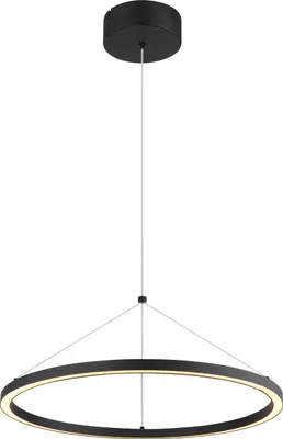 Produktbild von Globo Lighting Hängeleuchte Metall schwarz matt, LED