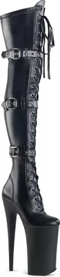 Produktbild von BEYOND-3028 Damen Boots von Pleaser, Schwarz Matt , EU 35, US 5