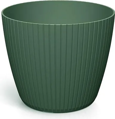 Image de Pot de fleurs LAMIA 23,8 cm - Couleur : vert foncé