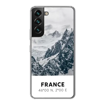Produktbild von MuchoWow® Handyhülle Schutzhülle Hülle für Samsung Galaxy S22 Plus Frankreich - Berge - Schnee Silikon Softcase Handy Hülle - Schutzabdeckung