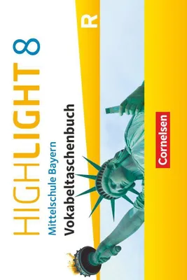 Produktbild von Highlight 8. Jahrgangsstufe - Mittelschule Bayern - Vokabeltaschenbuch