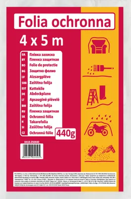 Image de LDPE-Schutzfolie (4 x 5 m) Regranulé 440g