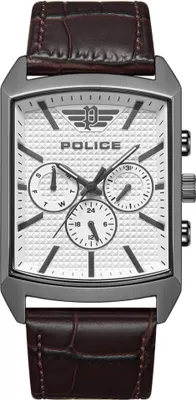 Produktbild von Police Armbanduhr Herrenuhr Lederarmband PEWJF2204802