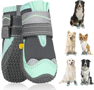 Produktbild von Famanu Hundeschuhe Wasserdicht - Für kleine, mittelgroße und große Hunde