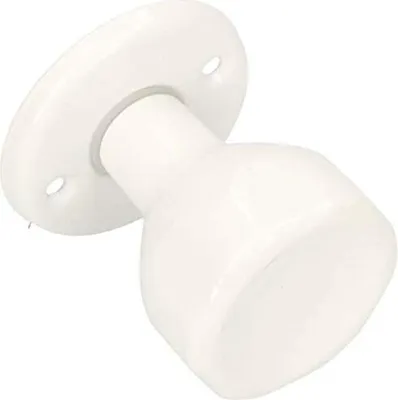 Produktbild von KOTARBAU® Türknauf Drehbar Weiß Türbeschlag Türkugel Türgriff Stahl Lackiert Kugelknauf Türknopf Drehknauf Tür Tor Griff 1 St. Robust