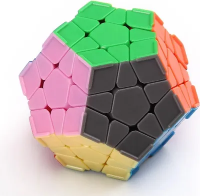 Produktbild von Lujex DaYan Megaminx 1 12-Achsen-Dodecahedron Magic Cube mit Corner Ridges - Multicolor