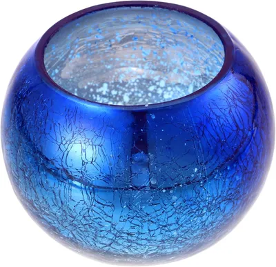 Produktbild von Kerzenhalter aus Glas mit Farbverlauf, dekorativer Kronleuchter für Zuhause, elegantes und praktisches Schmuckstück