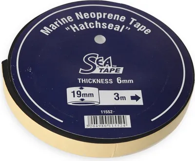 Produktbild von Neoprendichtband, Fugendichtband, 3m x 19mm x 6mm, schwarz & flexibel