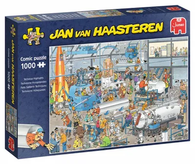 Produktbild von Jan van Haasteren Technische Höhepunkte 1000 Teile Puzzle