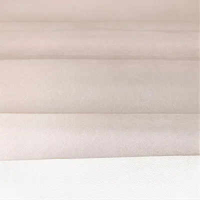 Produktbild von Tüll Stoff Meterware | Breite ca. 160 cm Hellbraun