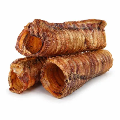 Produktbild von Rinder-Luftröhre 3 kg 10–15 cm getrocknet Kausnack Hund