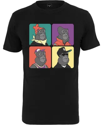 Image de Mister Tee - T-shirt « Bored Gorilla » pour homme TN1910 (L) (noir)