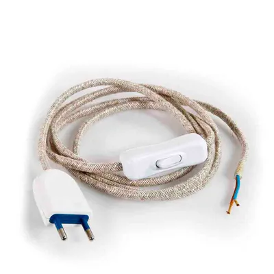 Immagine prodotto di Cavo di alimentazione EDM cavo interruttore luce 2 x 0,75 mm 2 m