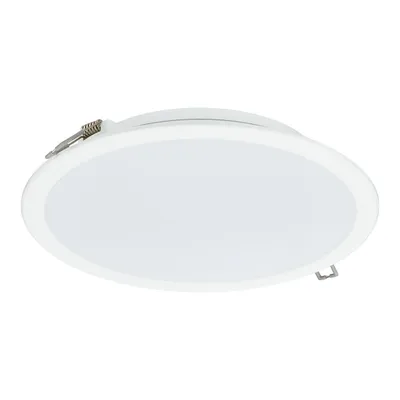 Image de Spot encastré LED Philips 23 W, 1 850 lm, 830, blanc chaud 3 000 K, Ø 22,5 cm, blanc