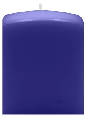 Produktbild von Quader Kerzen Royalblau 8 x Ø 6/6 cm, 4 Stück