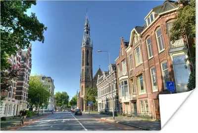 Produktbild von MuchoWow® Poster Groningen - Kathedrale - Stadt 60x40 cm - Schlafzimmerdekoration