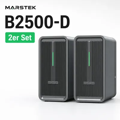 Produktbild von MARSTEK 2x Saturn B2500-D Plug-in Batterie Balkonkraftwerk Speicher